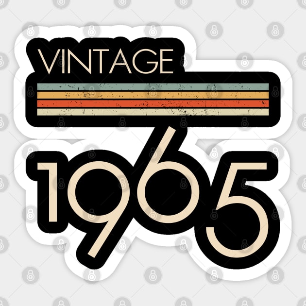Vintage Classic 1965 Sticker by adalynncpowell